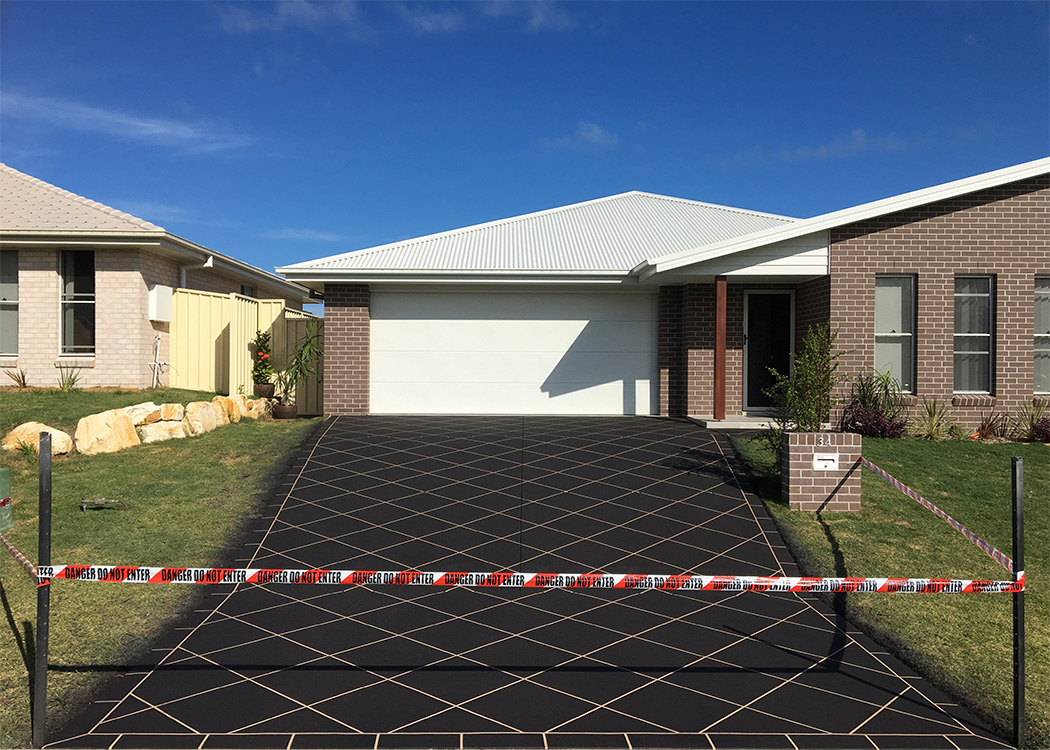 spray stencil roof driveway repair port macquarie ben hall benhallrdr restoration