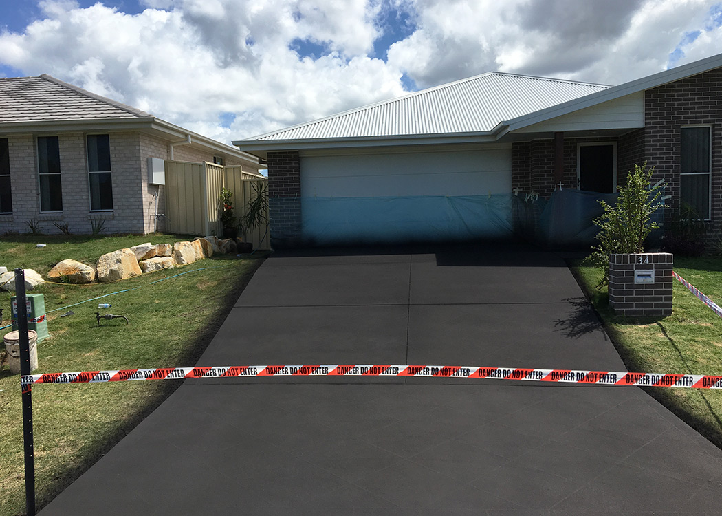 spray stencil roof driveway repair port macquarie ben hall benhallrdr restoration